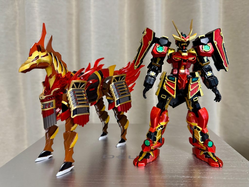 愛馬とツーショット。