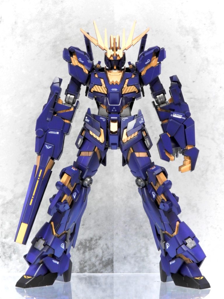 HGUC バンシィ (黒立ち上げ)–2枚目/制作者：ARIKA_plamozombie