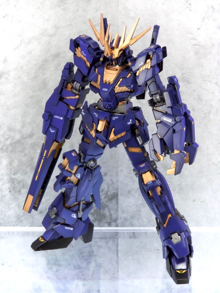 HGUC バンシィ (黒立ち上げ)–4枚目/制作者：ARIKA_plamozombie