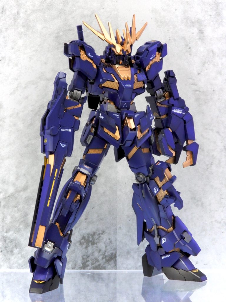 HGUC バンシィ (黒立ち上げ)–3枚目/制作者：ARIKA_plamozombie