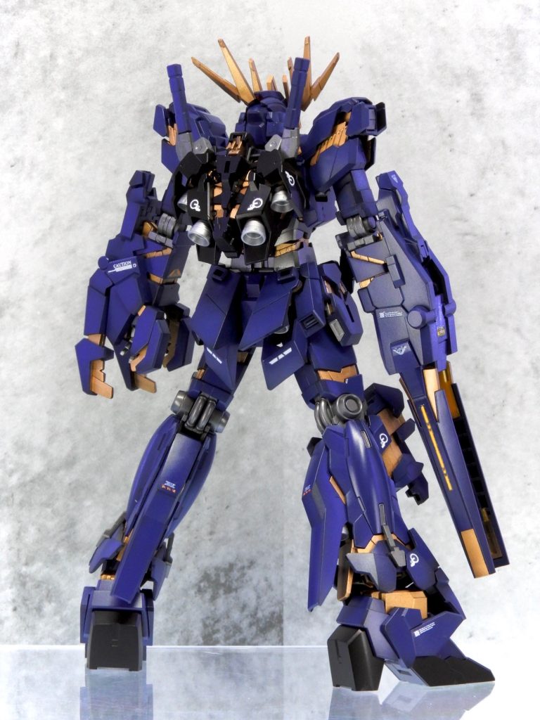 HGUC バンシィ (黒立ち上げ)–6枚目/制作者：ARIKA_plamozombie
