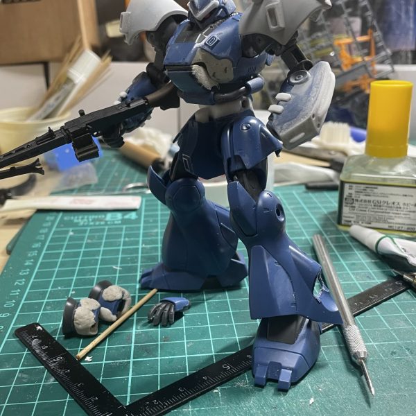 制作途中を何枚か撮ってたので、蛇足ながら…の投稿です。（3枚目）