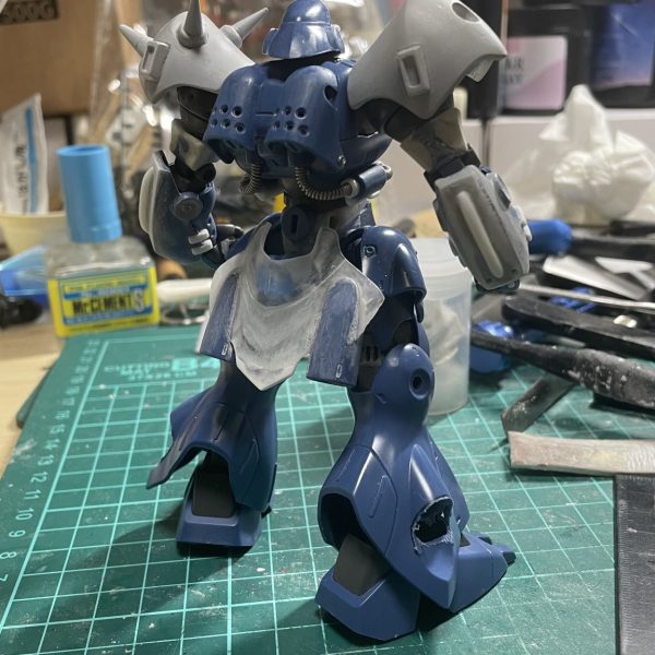 制作途中を何枚か撮ってたので、蛇足ながら…の投稿です。（4枚目）