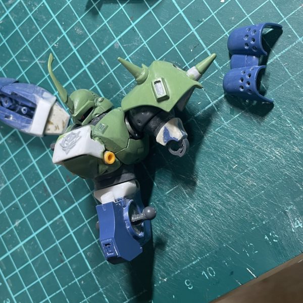 制作途中を何枚か撮ってたので、蛇足ながら…の投稿です。（5枚目）