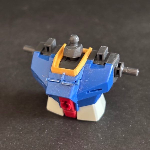 HGUC ZZガンダム制作中#14.胴体改造#1