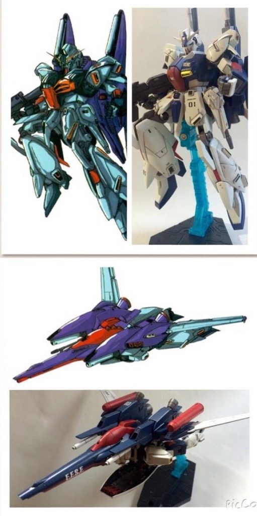 タイトル長いですが、ギュネイにガンダムもどきと言われたリ・ガズィ…そのカスタム…のもどきってことです(´▽`*)ｱﾊﾊ