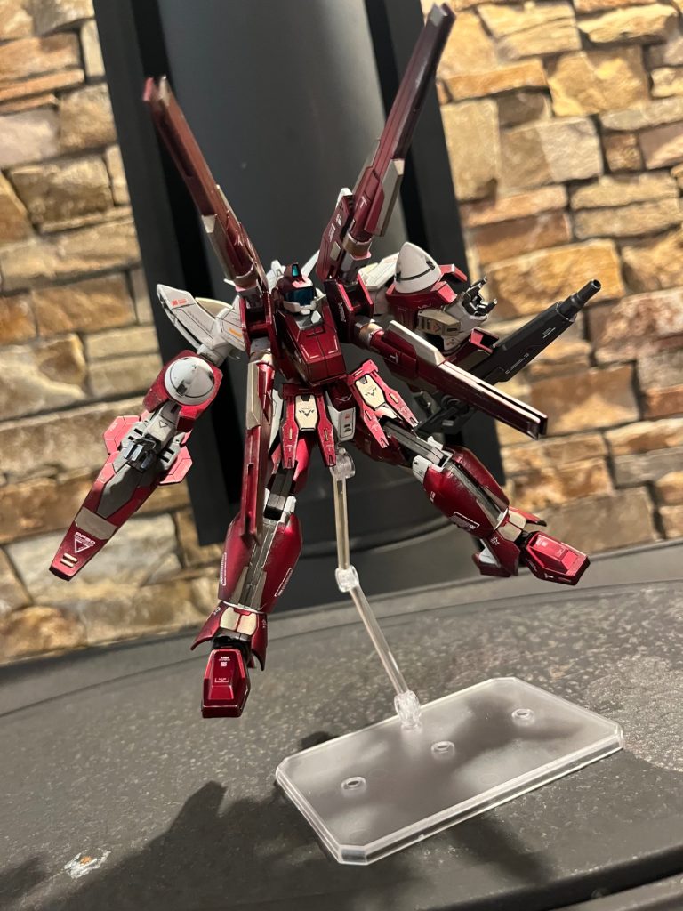お次は変形してキャノンモードに！ リボーンズガンダムの特徴といえばこの変形ですよね(✌︎ ॑꒳ ॑✌︎) 劇中で登場した時はほんとにびっくりしました🍀*゜