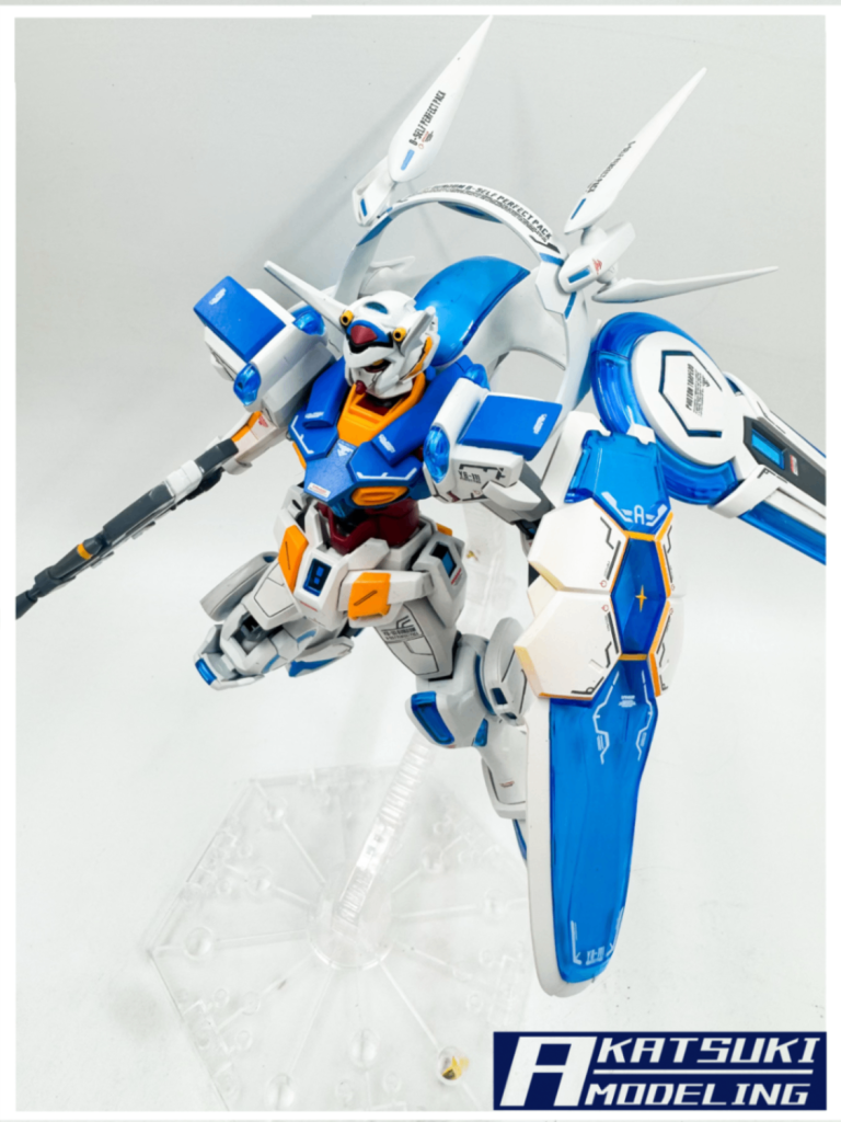 HG 1/144 YG-111 ガンダム G-セルフ(パーフェクトパック装備型)–2枚目/制作者：アカツキモデリング