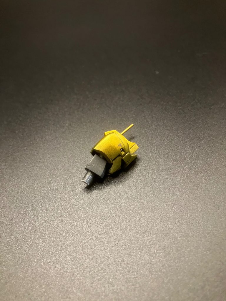 首の接続は装甲を着せたときの延長できるように軸接続に変更しております。&nbsp;