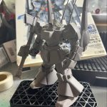 中学生の時に作った旧キット1/144リックディアス。あれこれパーツが取れて無くな[…]