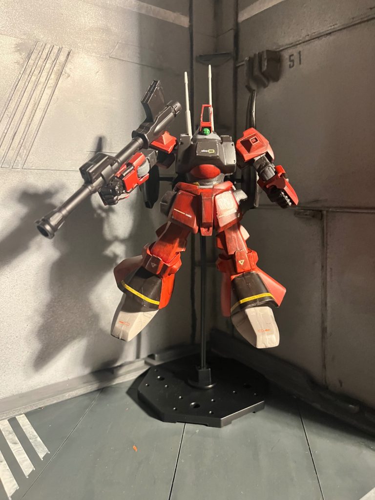 バズーカは陸戦ジムのジャンクです。