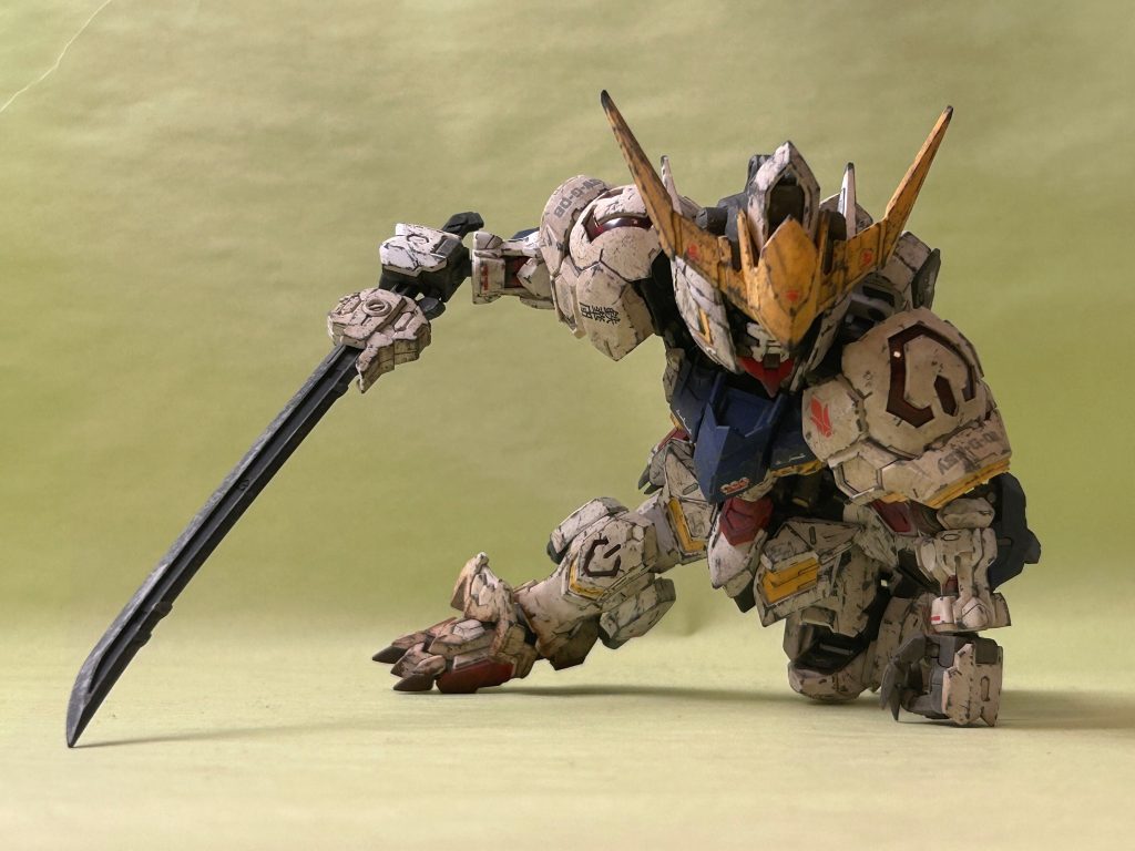 MGSDガンダムバルバトス–5枚目/制作者：@YutannpoEU