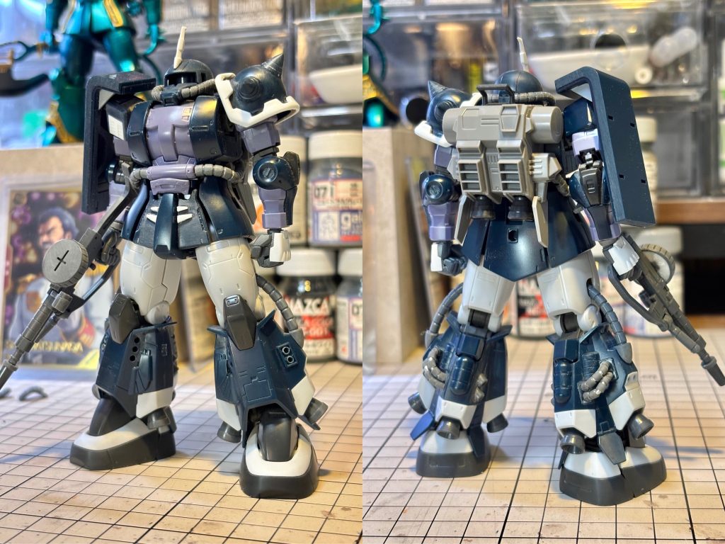 工作後、塗装前。