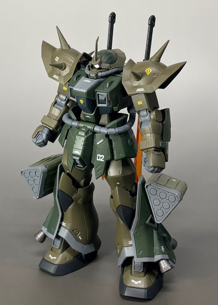 RE/100 イフリート改を局地戦仕様カラーに全塗装。久しぶりのREシリーズ。
