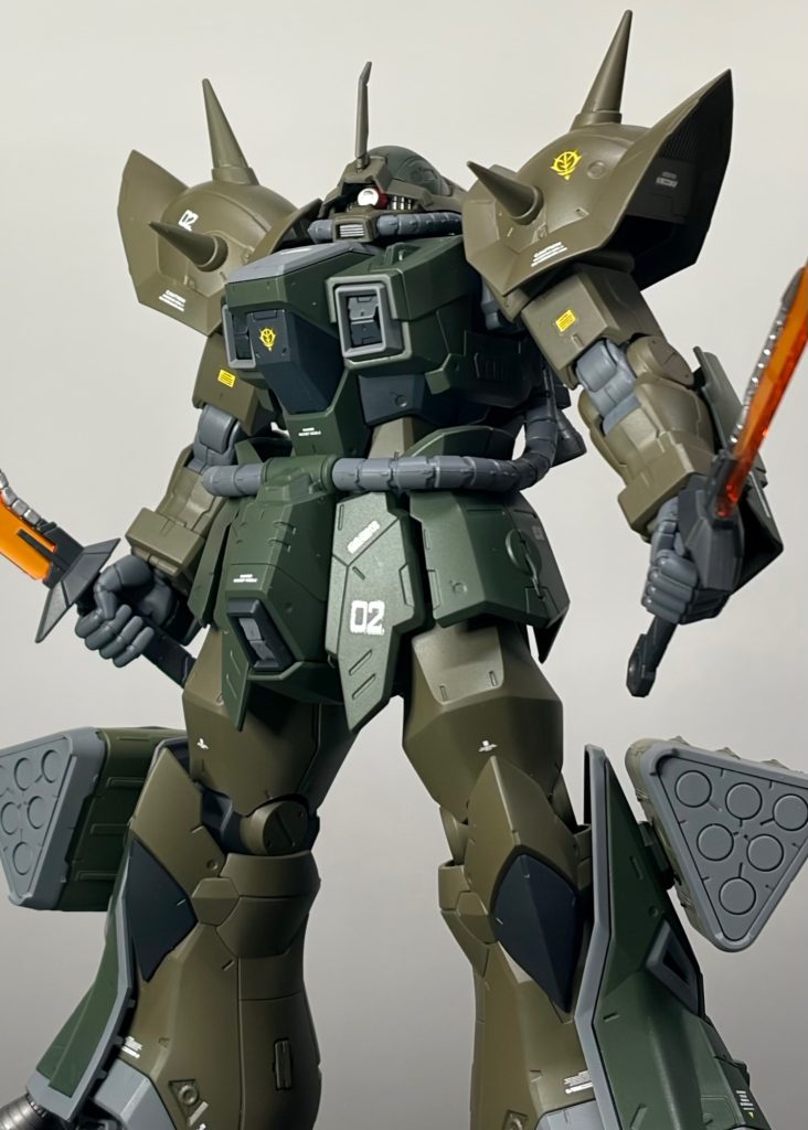 噛み合わせもよいから最近のHGよりも作りやすいかもしれません。