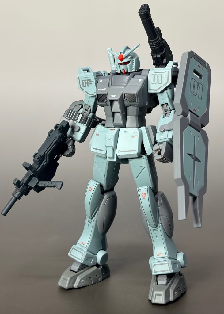 HG ガンダムFSDをロービジカラーに全塗装。7月8日ガンダムの日に合わせて記念制作。