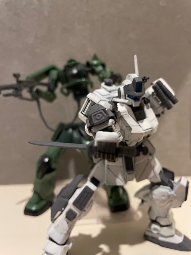 いつも通りザクを撃破！！MSにナイフはロマンがありますねぇ...