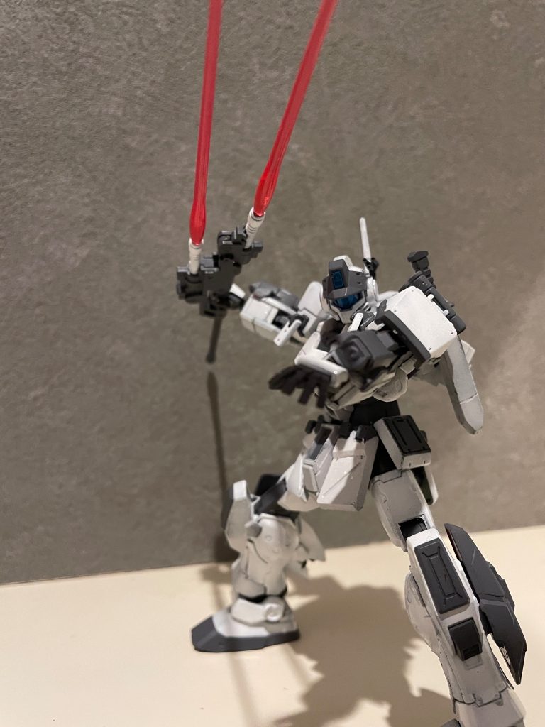 ツインビームスピア！！ガンダムでトップクラスに好きな武器なんですけどアニメで活躍する機会が無い...