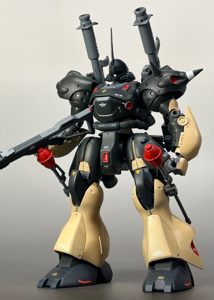 MG ケンプファーをドワッジカラーに全塗装。砂漠戦仕様をイメージしてみました。