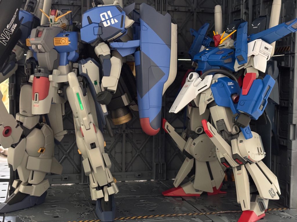 フルアーマーZZガンダムとツーショット