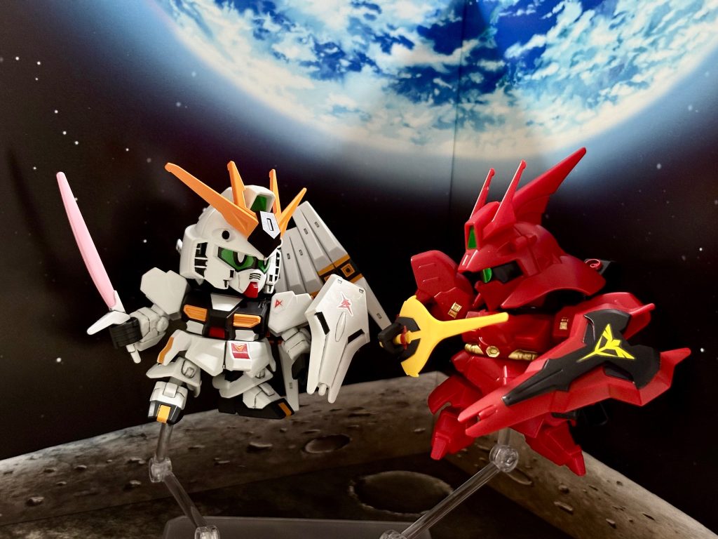 νガンダム&サザビー–4枚目/制作者：zetutoshi