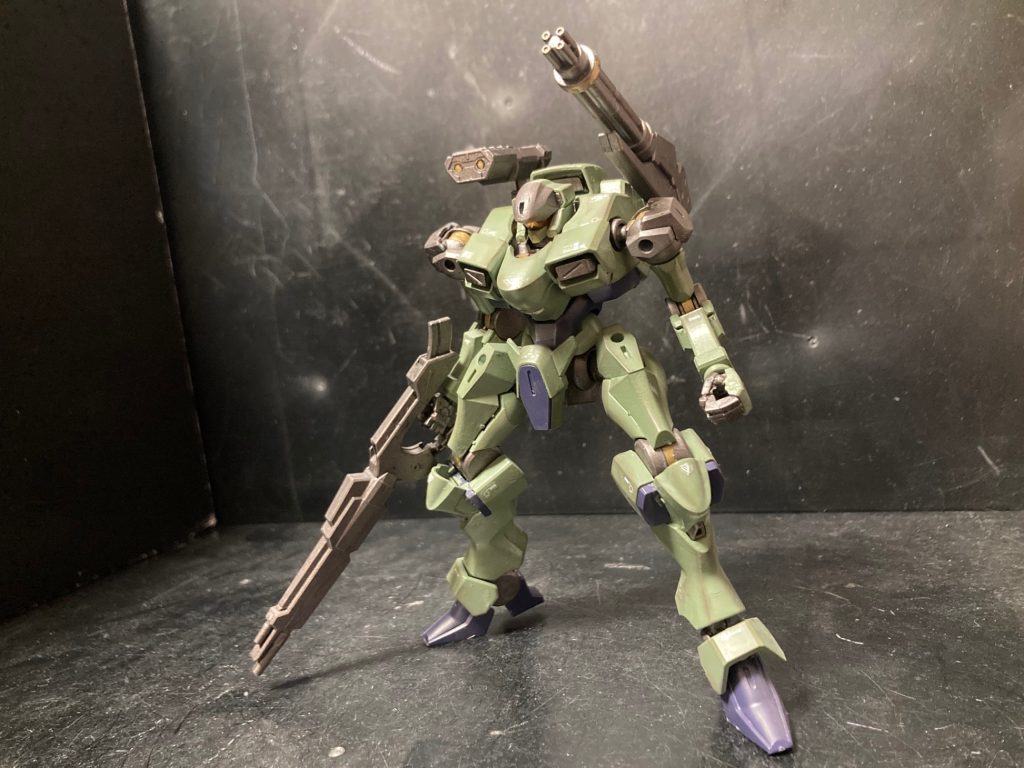 ペアを組むザウォート。武装をヘビー寄りにしてます。