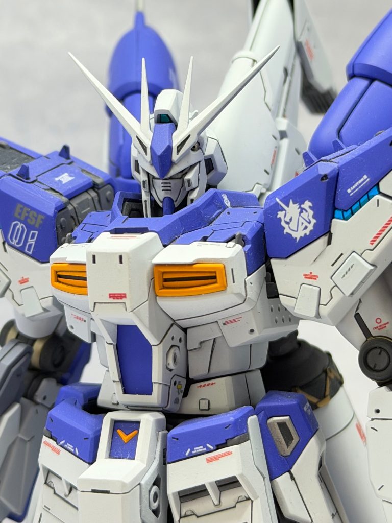 RG Hi-νガンダム　スタイル改修　全塗装