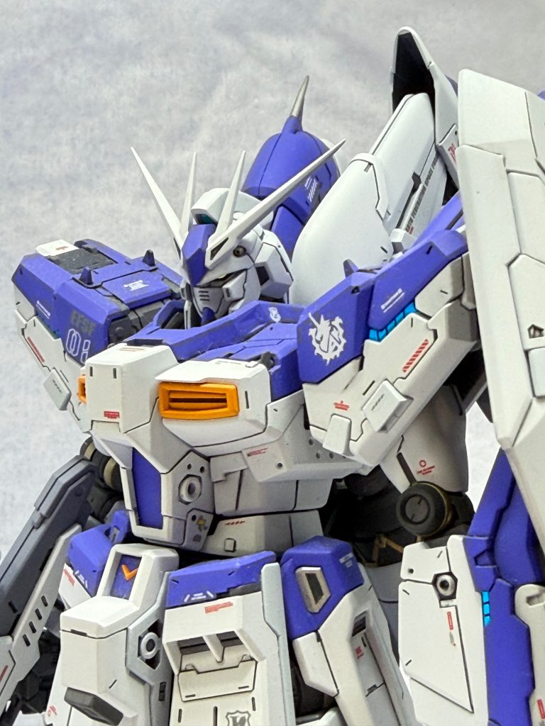RG Hi-νガンダム　スタイル改修　全塗装