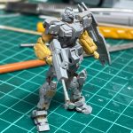 8割方形になってきました。ジムライフルをプラ板積層にて。シールドもう少し大きくし[…]