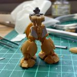 クゥエルの合間にワラビー再開胸部装甲の形状変更とフロントスカート形状変更リヤスカ[…]