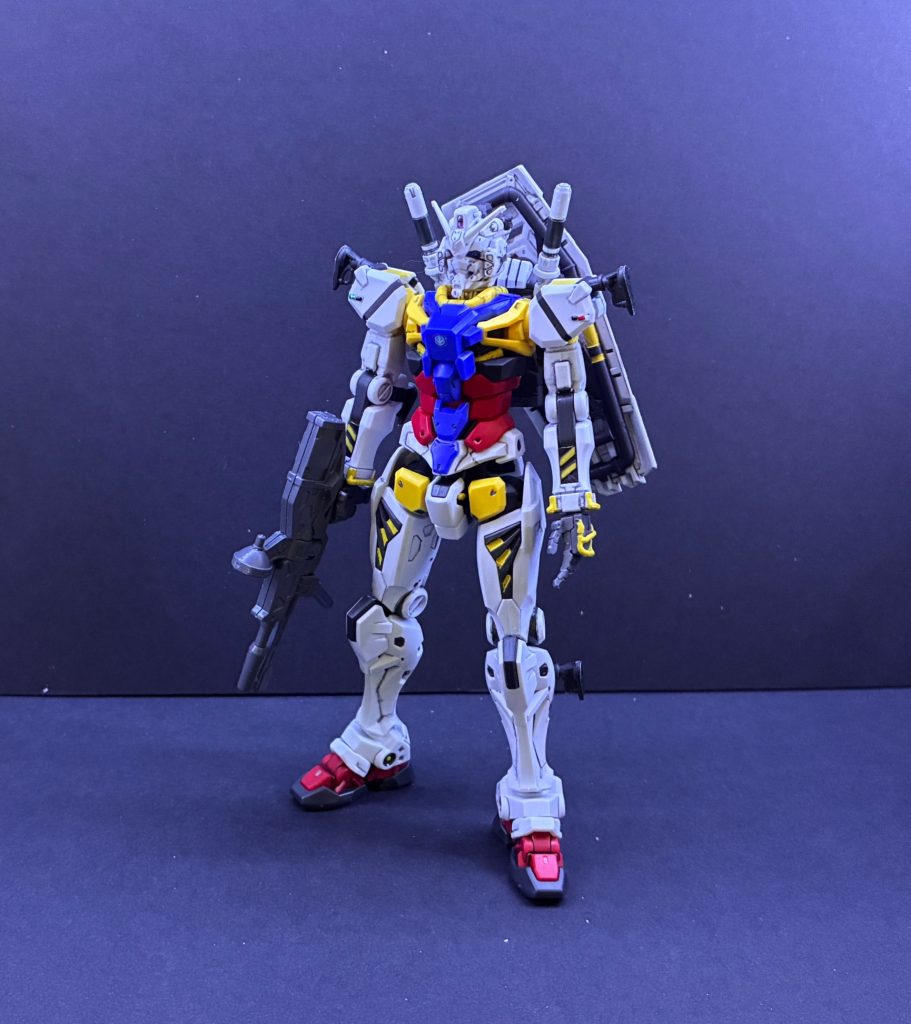 白いガンダム–2枚目/制作者：ペーぺーモデラー