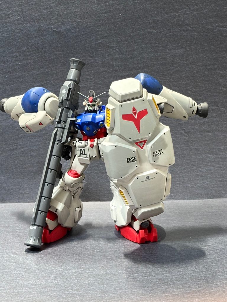 7月8日、ガンダムの日に完成した試作2号機です。諸般の事情からアップロードは遅れましたが💦