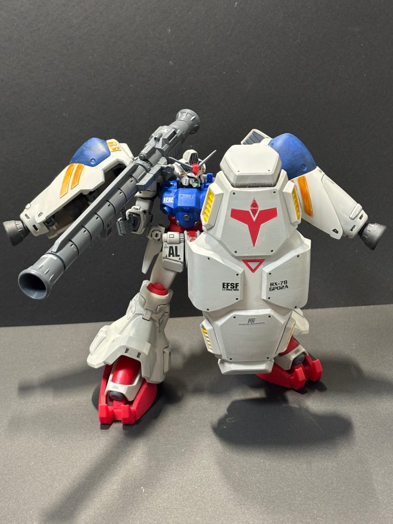 7月8日、ガンダムの日に完成した試作2号機です。諸般の事情からアップロードは遅れましたが💦