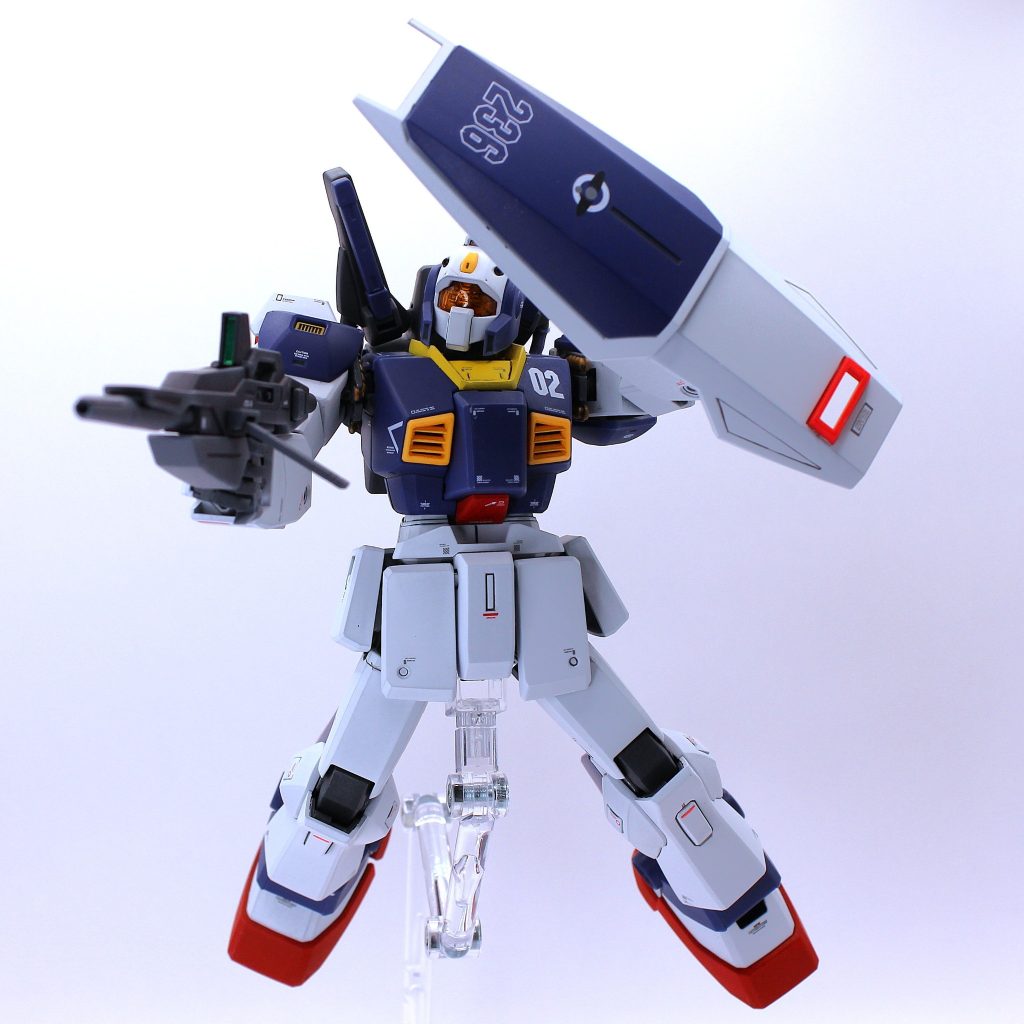 ・・・という感じで「オラMSV」を妄想しながら、家にあるジャンク部品や使いかけの塗料を消化しました。オラ設定を考えつつ制作に勤しむのはやっぱり楽しいですね。
