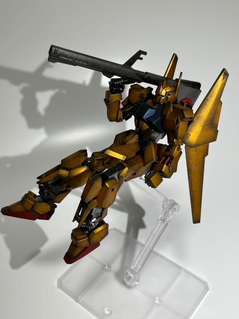 RGアカツキみたいなメッキガンプラもつや消し汚しが合いそうやな今度やってみよう