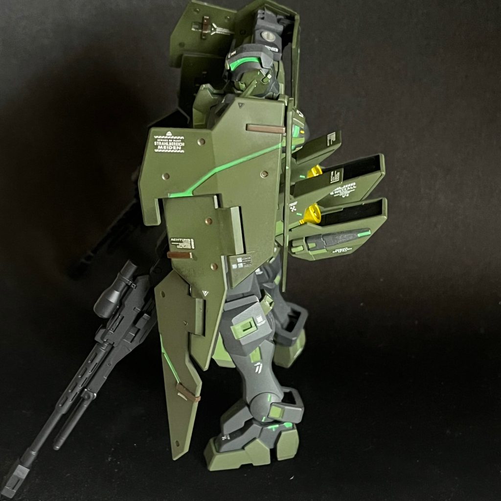 HGガンダム デュナメス　なんとなくグリーン💦–3枚目/制作者：HAU
