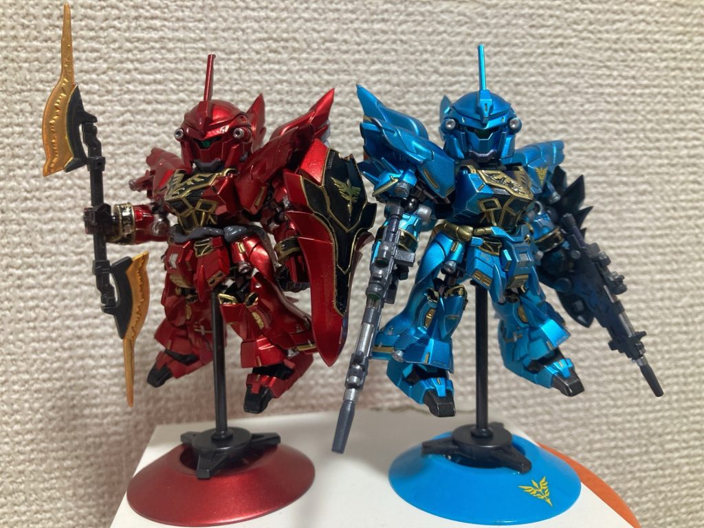 前に作った福岡シナンジュと。