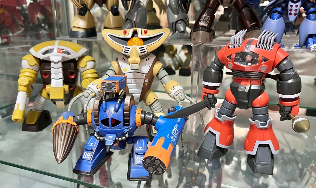 ジャブロー潜入用特務MS部隊が揃いました♪