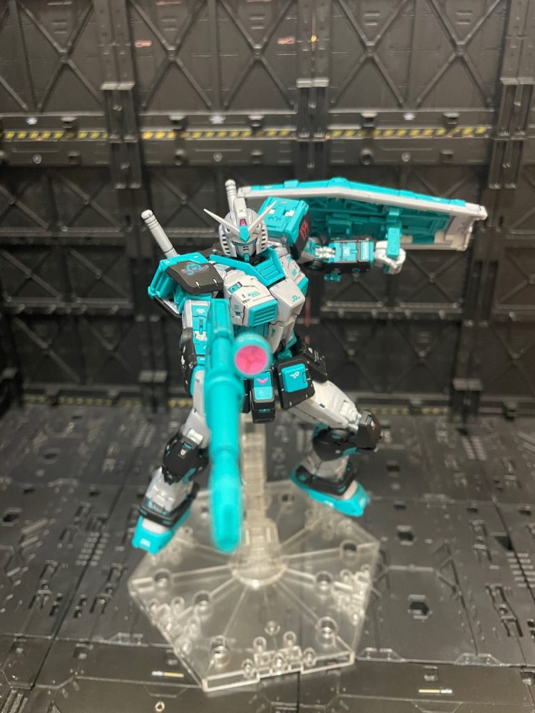 RG RX78-2 ガンダムVer.2.0 初音ミクVer–3枚目/制作者：ナギー
