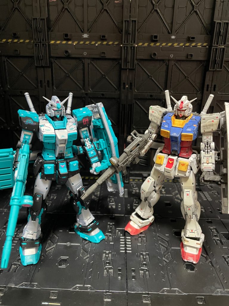 RG RX78-2 ガンダムVer.2.0 初音ミクVer