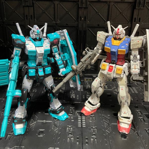 RG RX78-2 ガンダムVer.2.0 初音ミクVer