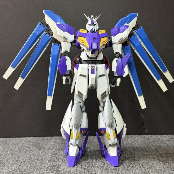 ナイチンゲールをボコボコに出来るνガンダム系最強の機体を目指しています！！機体名は「sin-νガンダム」にしました！sinには日本語の真•シンという意味と英語で「罪」という意味になります！背負い物を背負合わせてみました！！おぉ、、なんかνガンダム系よりもSEEDのフリーダム系に近くなった気が笑hi-νガンダム（20m）とsin-νガンダム（29m）比較&nbsp;（3枚目）