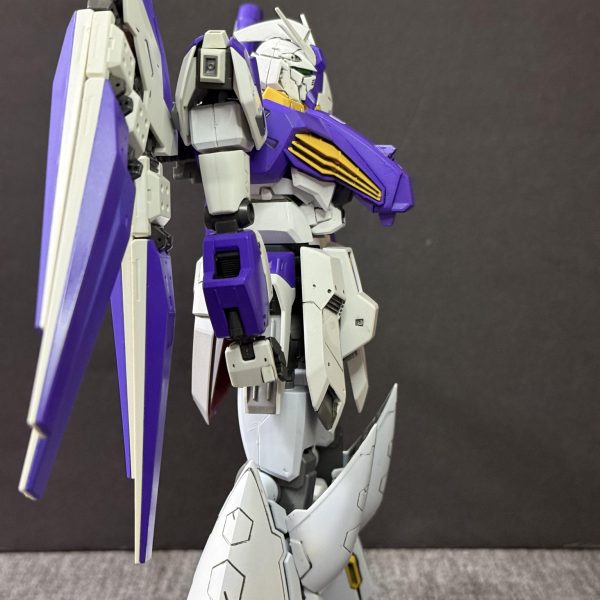 アムロの帰還⑥シャアが見たら泡吹いて倒れるν系ガンダムを開発しています！笑機体名はシン•νガンダムです！シン•νガンダムも9割方完成しています！ただ、もうちょい手を入れたい箇所があります！完成まであと少し！応援よろしくお願いします！！（2枚目）