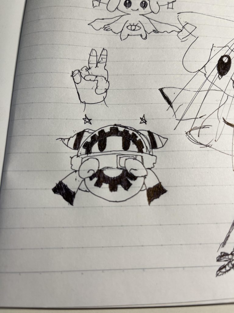 ラクガキ（1枚目）