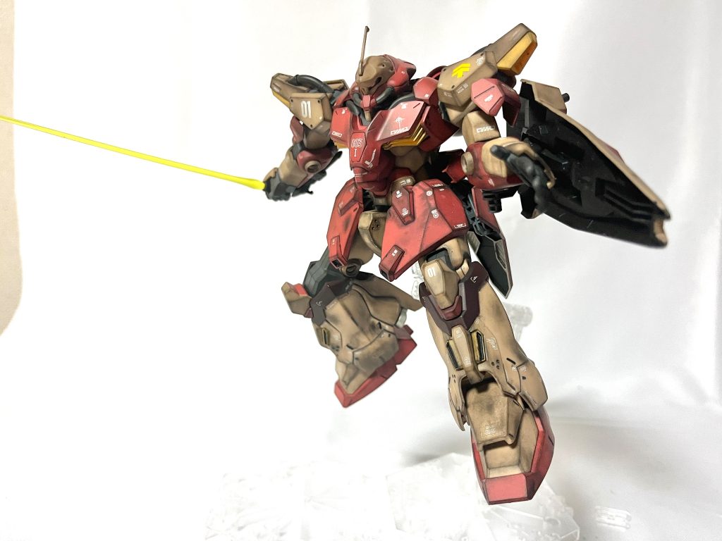 メッサー1近接型です。各メッサー、ギャプランにはそれぞれ識別番号が割り振られてます。