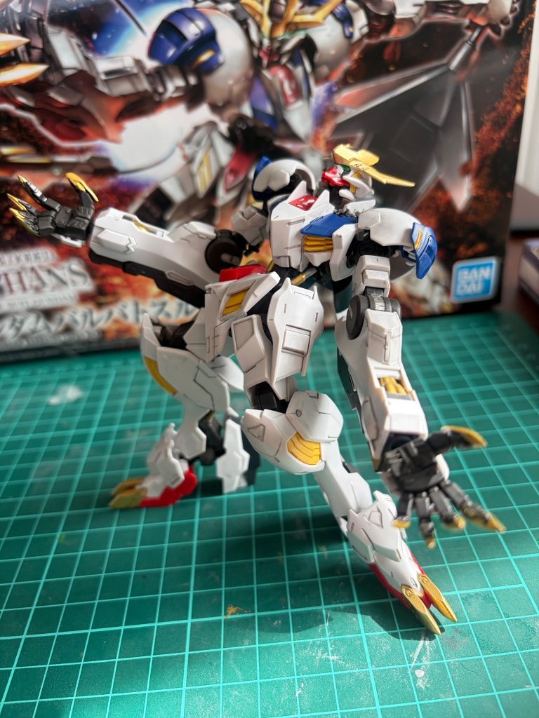 No.008 バルバトスルプスレクス　部分塗装