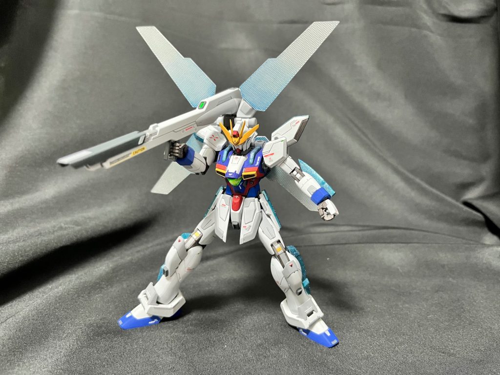 サテライトキャノン展開。