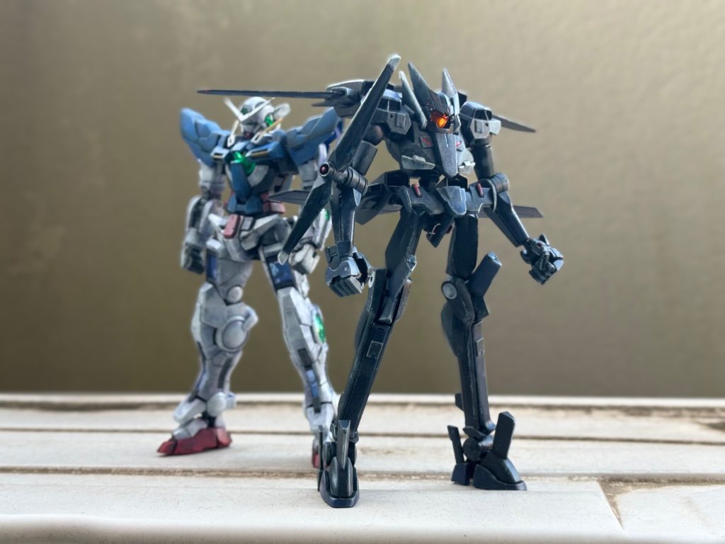 エクシアと一緒に！