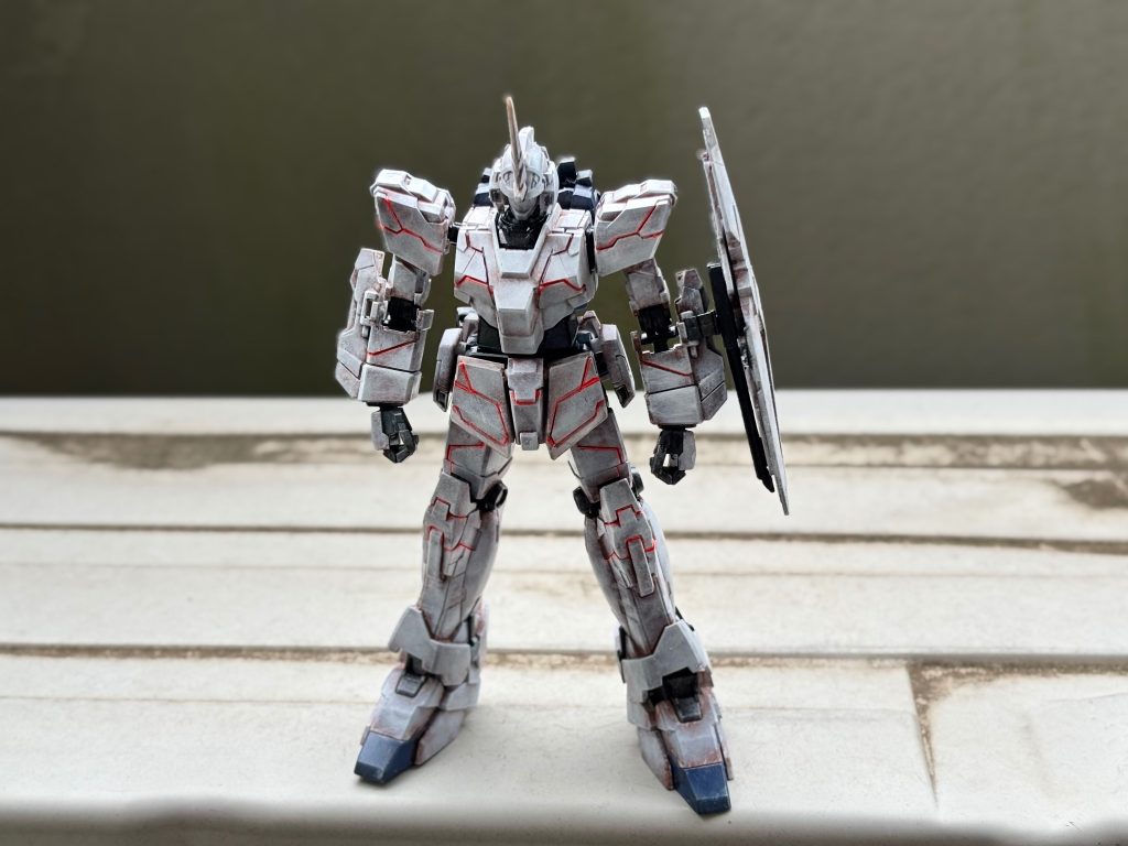 HGUC 1/144 ユニコーンガンダム ユニコーンモード–4枚目/制作者：mal