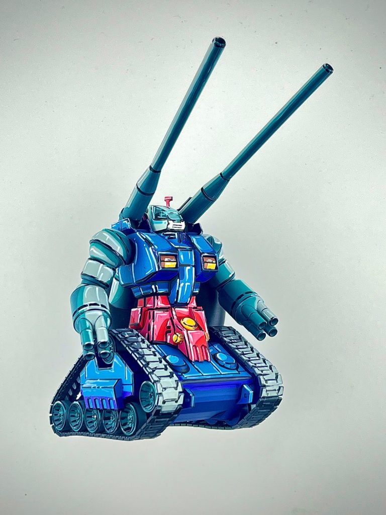 やっぱエッジラインとかハイライトの入れ方でCGみたいにキレイになるか大味になるか別れるのかな。。キットのおかげか劇画調になりました🤣